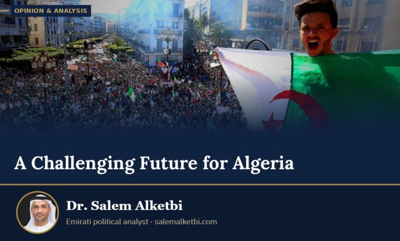 A Challenging Future for Algeria – Dr. Salem Alketbi