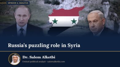 Russia’s puzzling role in Syria – Dr. Salem Alketbi