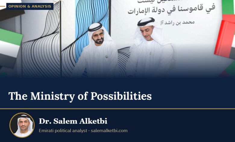 The Ministry of Possibilities – Dr. Salem Alketbi