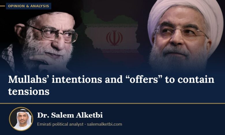 Mullahs’ intentions and “offers” to contain tensions – Dr. Salem Alketbi