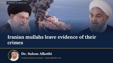 Iranian mullahs leave evidence of their crimes – Dr. Salem Alketbi