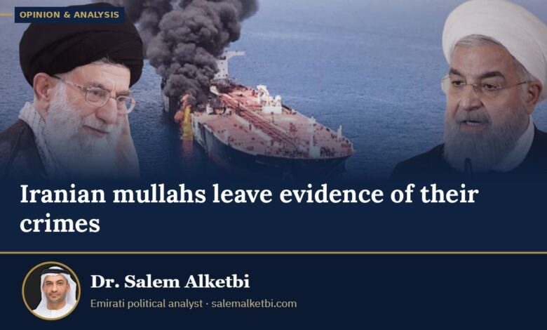 Iranian mullahs leave evidence of their crimes – Dr. Salem Alketbi