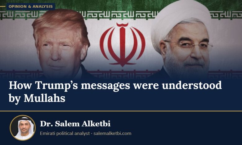 How Trump’s messages were understood by Mullahs – Dr. Salem Alketbi