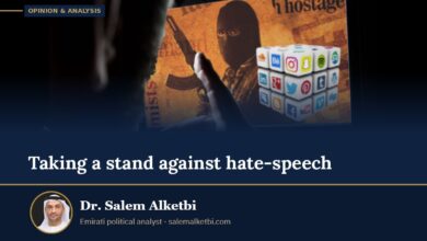 Taking a stand against hate-speech – Dr. Salem Alketbi