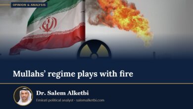 Mullahs’ regime plays with fire – Dr. Salem Alketbi
