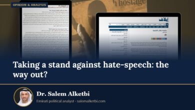 Taking a stand against hate-speech: the way out? – Dr. Salem Alketbi