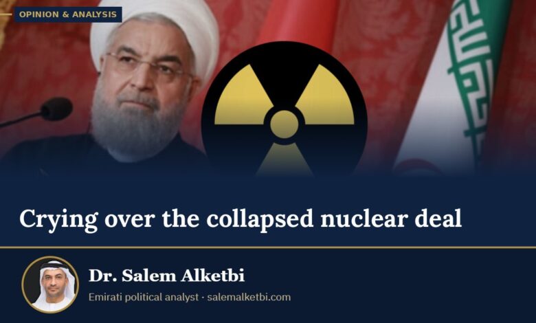Crying over the collapsed nuclear deal – Dr. Salem Alketbi