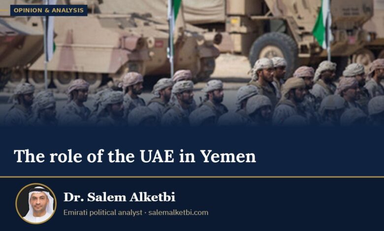 The role of the UAE in Yemen – Dr. Salem Alketbi