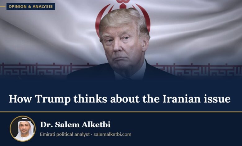 How Trump thinks about the Iranian issue – Dr. Salem Alketbi