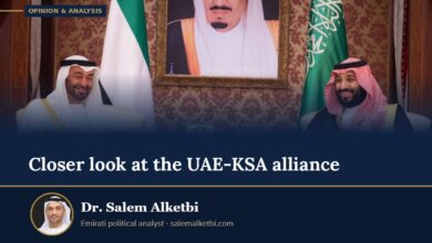 Closer look at the UAE-KSA alliance – Dr. Salem Alketbi