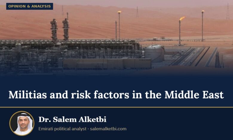 Militias and risk factors in the Middle East – Dr. Salem Alketbi