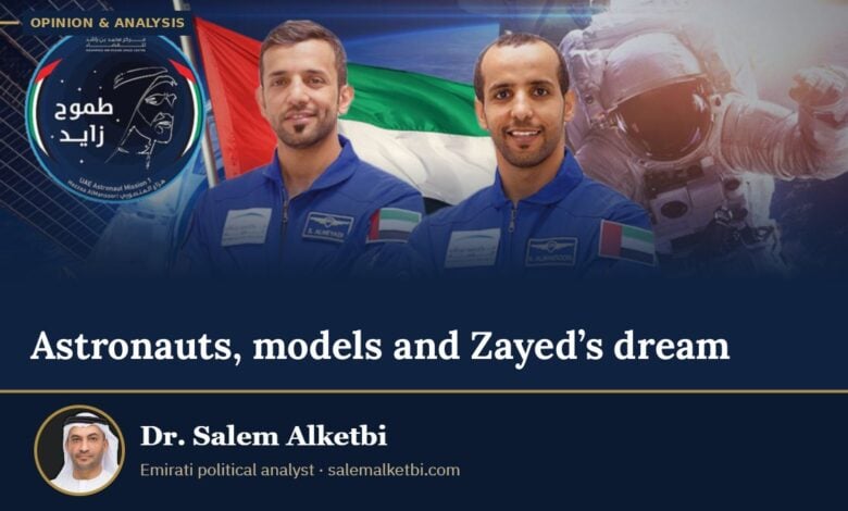 Astronauts, models and Zayed’s dream – Dr. Salem Alketbi
