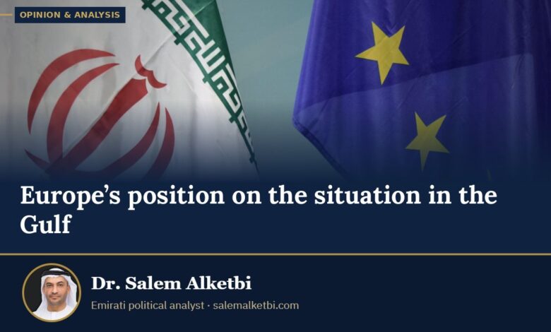 Europe’s position on the situation in the Gulf – Dr. Salem Alketbi