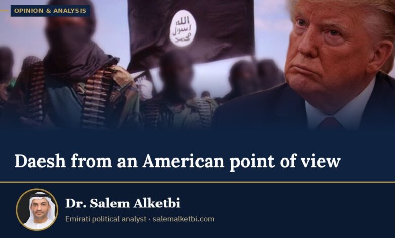 Daesh from an American point of view – Dr. Salem Alketbi
