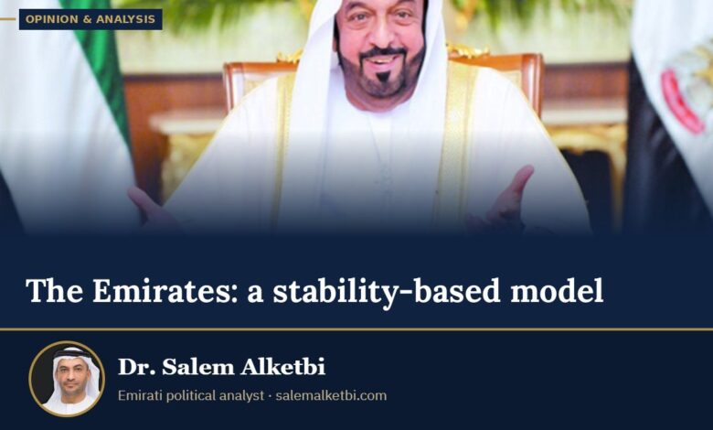 The Emirates: a stability-based model – Dr. Salem Alketbi