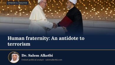 Human fraternity: An antidote to terrorism – Dr. Salem Alketbi