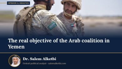 The real objective of the Arab coalition in Yemen – Dr. Salem Alketbi