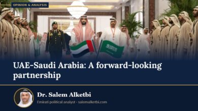 UAE-Saudi Arabia: A forward-looking partnership – Dr. Salem Alketbi