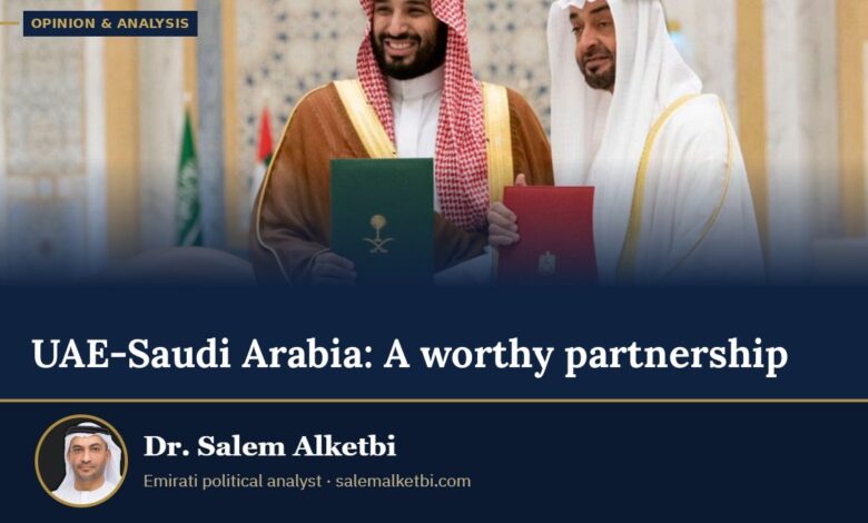 UAE-Saudi Arabia: A worthy partnership – Dr. Salem Alketbi