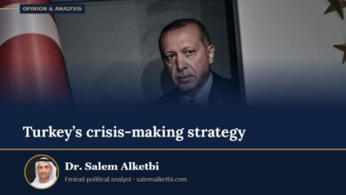 Turkey’s crisis-making strategy – Dr. Salem Alketbi