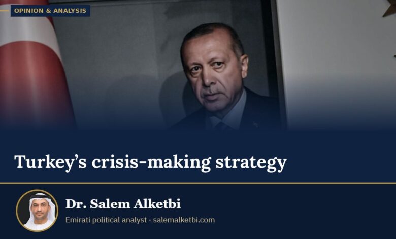 Turkey’s crisis-making strategy – Dr. Salem Alketbi