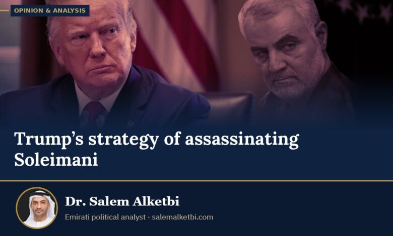 Trump’s strategy of assassinating Soleimani – Dr. Salem Alketbi