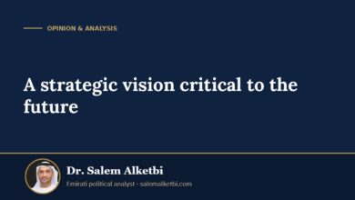 A strategic vision critical to the future – Dr. Salem Alketbi