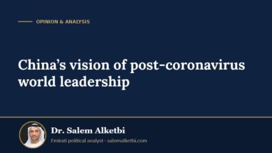 China’s vision of post-coronavirus world leadership – Dr. Salem Alketbi