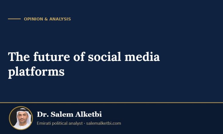 The future of social media platforms – Dr. Salem Alketbi