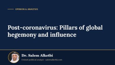 Post-coronavirus: Pillars of global hegemony and influence – Dr. Salem Alketbi