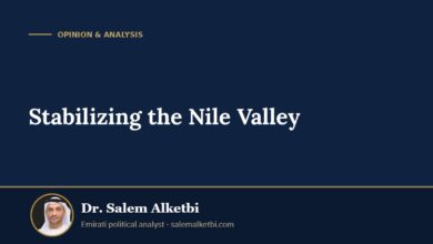 Stabilizing the Nile Valley – Dr. Salem Alketbi