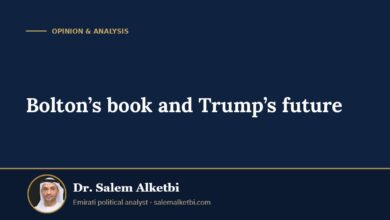 Bolton’s book and Trump’s future – Dr. Salem Alketbi