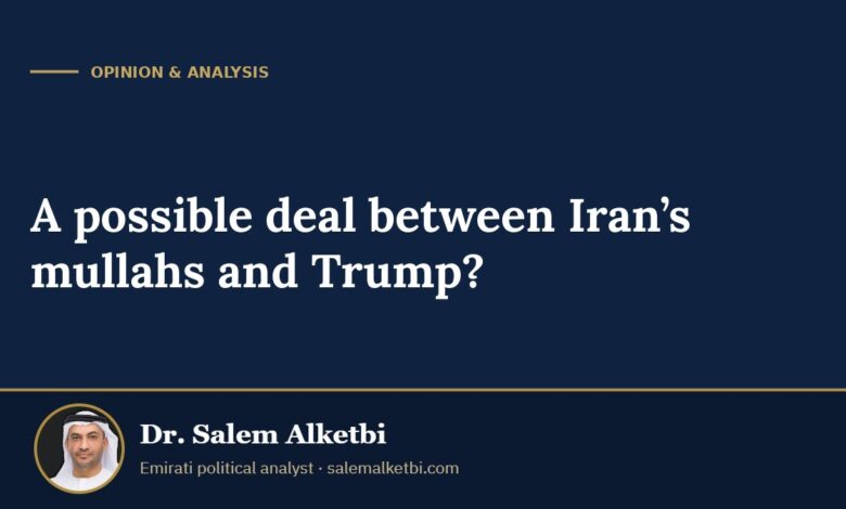 A possible deal between Iran’s mullahs and Trump? – Dr. Salem Alketbi