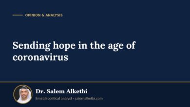 Sending hope in the age of coronavirus – Dr. Salem Alketbi