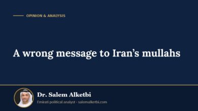 A wrong message to Iran’s mullahs – Dr. Salem Alketbi