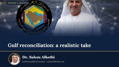 Gulf reconciliation: a realistic take – Dr. Salem Alketbi