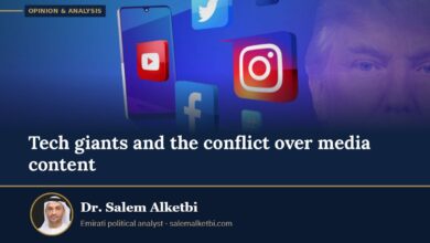 Tech giants and the conflict over media content – Dr. Salem Alketbi
