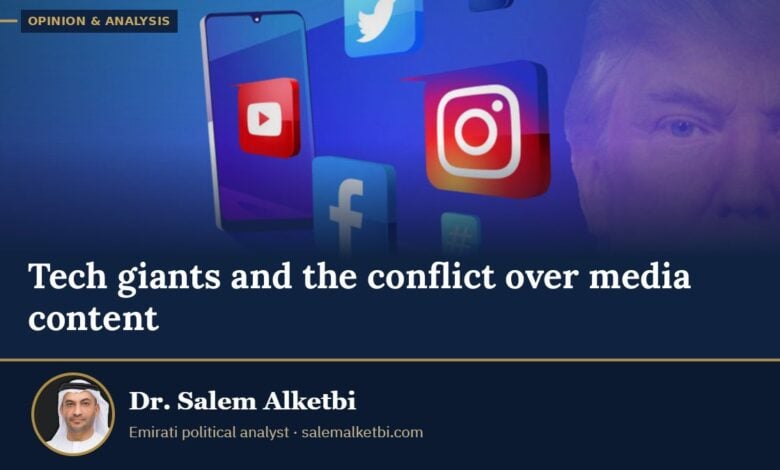 Tech giants and the conflict over media content – Dr. Salem Alketbi