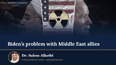 Biden’s problem with Middle East allies – Dr. Salem Alketbi