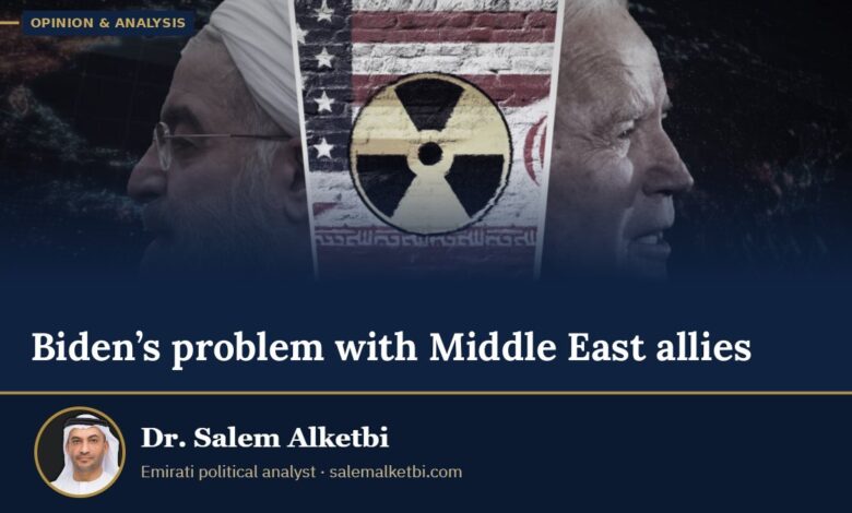 Biden’s problem with Middle East allies – Dr. Salem Alketbi