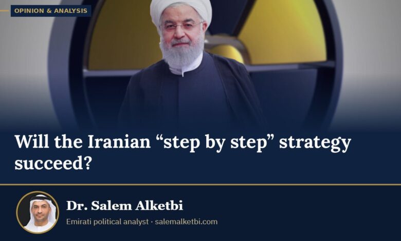 Will the Iranian “step by step” strategy succeed? – Dr. Salem Alketbi
