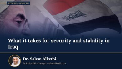 What it takes for security and stability in Iraq – Dr. Salem Alketbi
