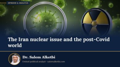 The Iran nuclear issue and the post-Covid world – Dr. Salem Alketbi