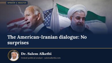 The American-Iranian dialogue: No surprises – Dr. Salem Alketbi