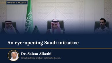 An eye-opening Saudi initiative – Dr. Salem Alketbi