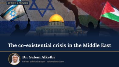 The co-existential crisis in the Middle East – Dr. Salem Alketbi