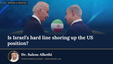 Is Israel’s hard line shoring up the US position? – Dr. Salem Alketbi