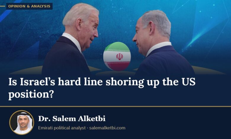 Is Israel’s hard line shoring up the US position? – Dr. Salem Alketbi