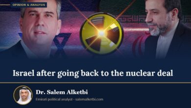 Israel after going back to the nuclear deal – Dr. Salem Alketbi