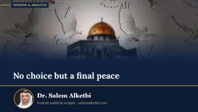 No choice but a final peace – Dr. Salem Alketbi